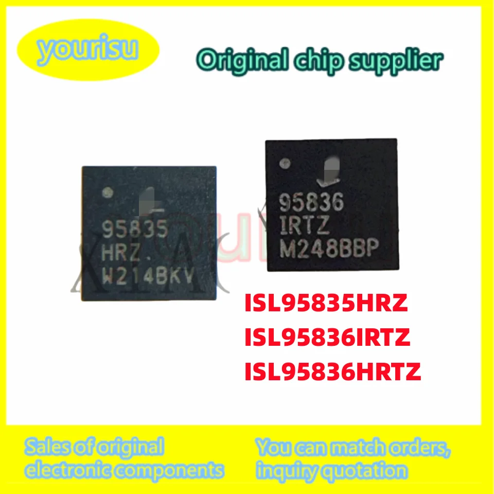 2Pcs/Lot original ISL95835 ISL95835HRZ 95835HRZ ISL95836IRTZ 95836IRTZ ISL95836 ISL95836HRTZ  95836HRTZ QFN Power chip