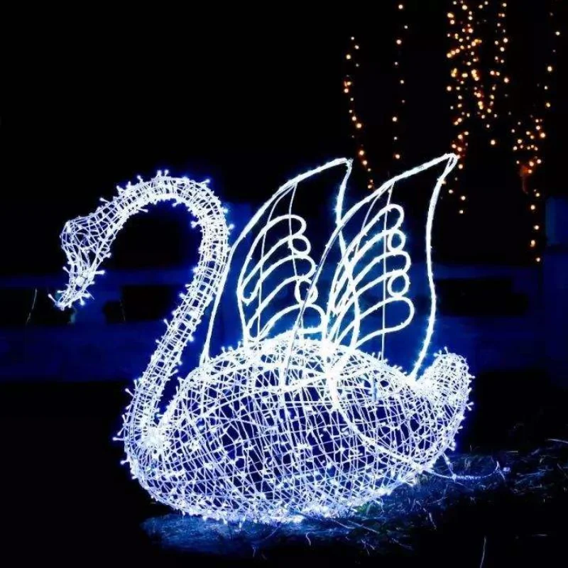 so-Christmas decorative 3D LED deer / sled / reindeer / Santa Claus / arch / snowflake motif lights theme decoration！