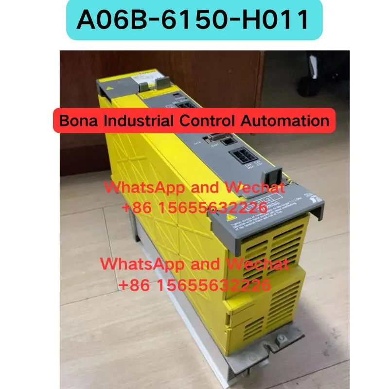 Used OEM disassembled parts Driver A06B-6150-H011 Functional test OK Fast delivery