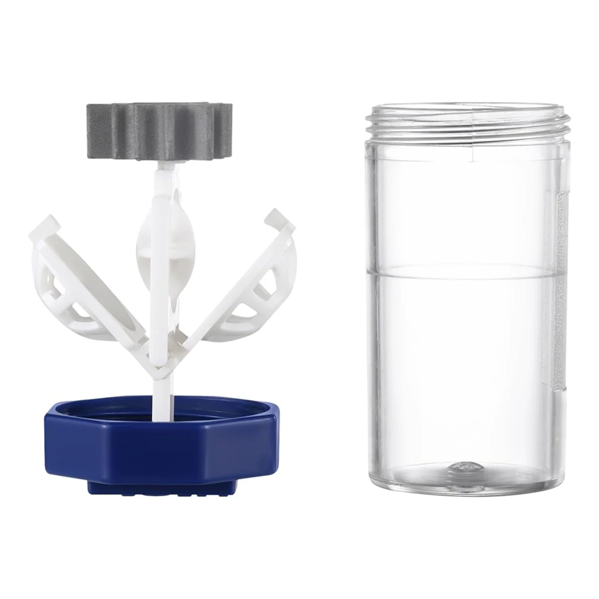 High-end 3 Pieces Hydrogen Peroxide Contact Lens Case Cleaner, Eye Scleral Contact Lens Stiff Clip Washer Machine, Portable