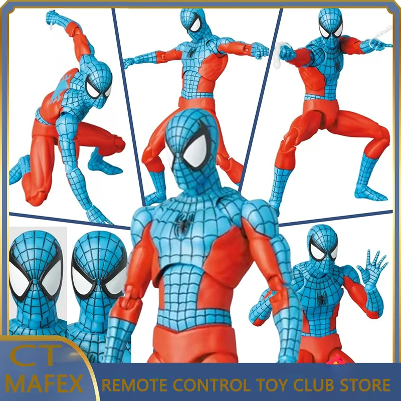 

CT mafex 190 Cobwebman comic version copy Spider-Man Parker Marvel mobile phone model desktop ornament toys