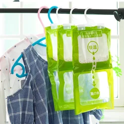 Hanging Wardrobe Hanging Moisture Bag Anti-Mold Desiccant Bags Closet Cabinet Wardrobe Dehumidifier Drying Agent Hygroscopic