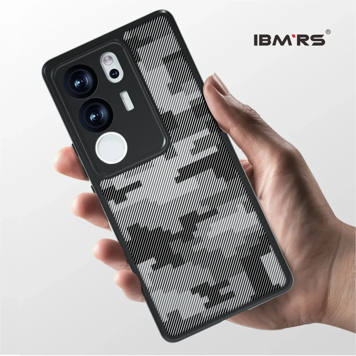 Ibmrs-transparent case for Vivo S17/17 pro/V29/v29pro, back cover + TPC soft edges, phone case