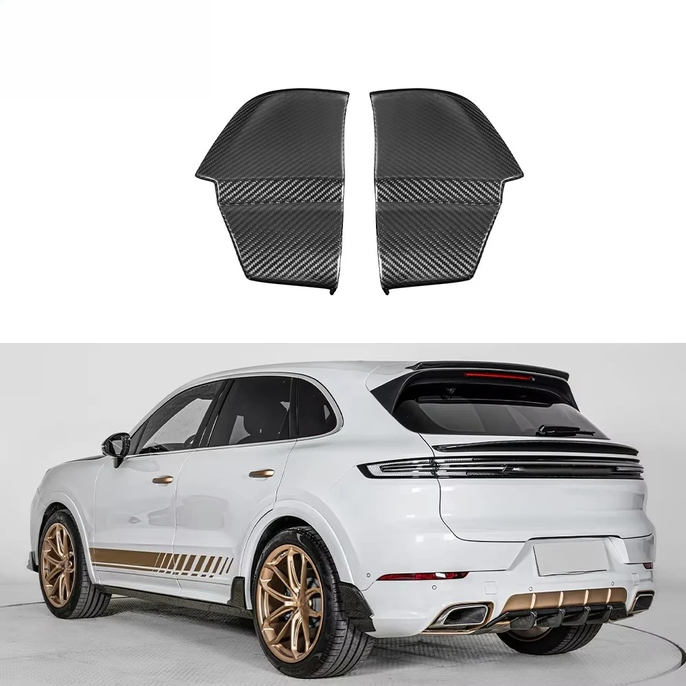 Factory Wholesale Hot Sale Suitable forPorsche 2024-up ‘Cayenne 9Y0.2 SD TKT High-quality Dry Carbon Rear Lip Corner