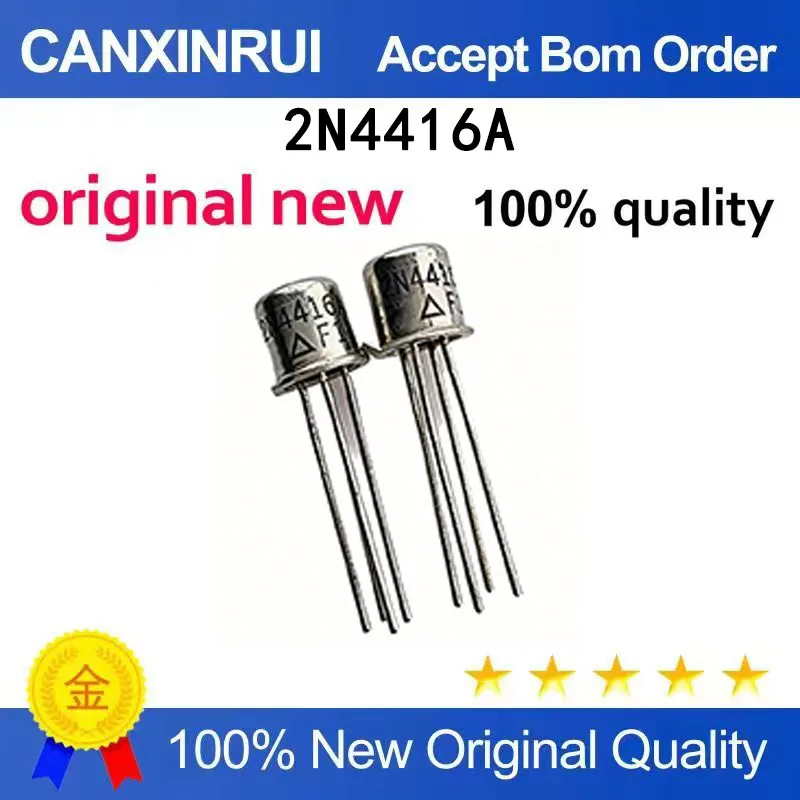 (5-100 PCS) Brand new original 2N4416A 2N4416 TO72-4 pin field-effect transistor direct insertion transistor