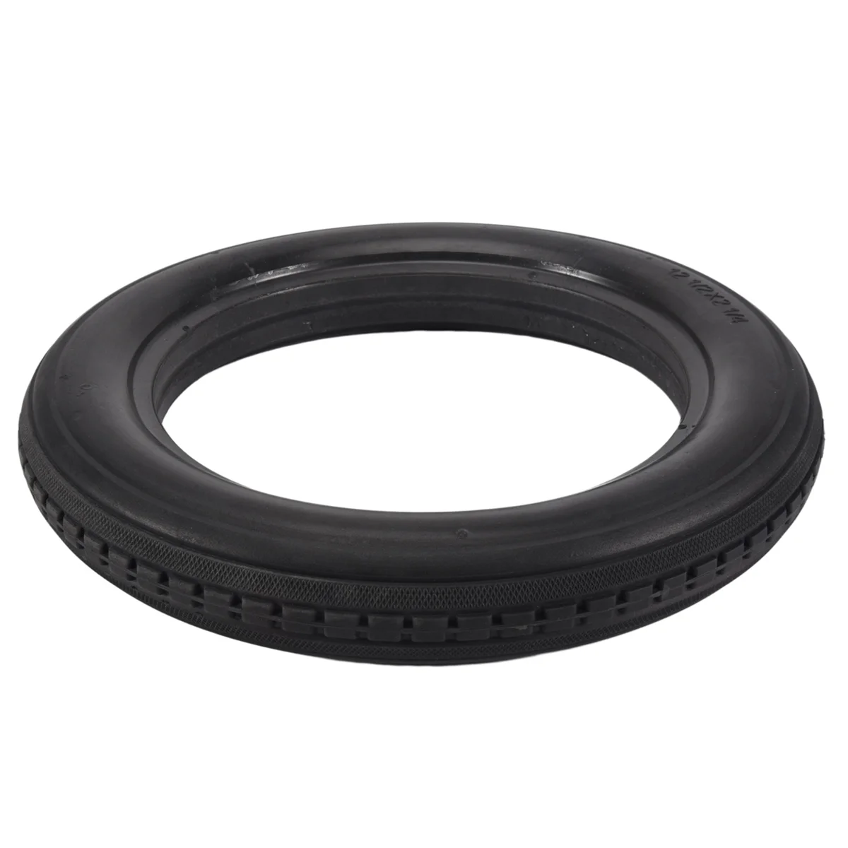 12Inch 12 1 / 2X2 1 / 4 Bicycle Solid Tires Bicycle Bike Tires 12 1 / 2X2 1 / 4 Black Rubber Non-Slip Tires Cycling Tyre