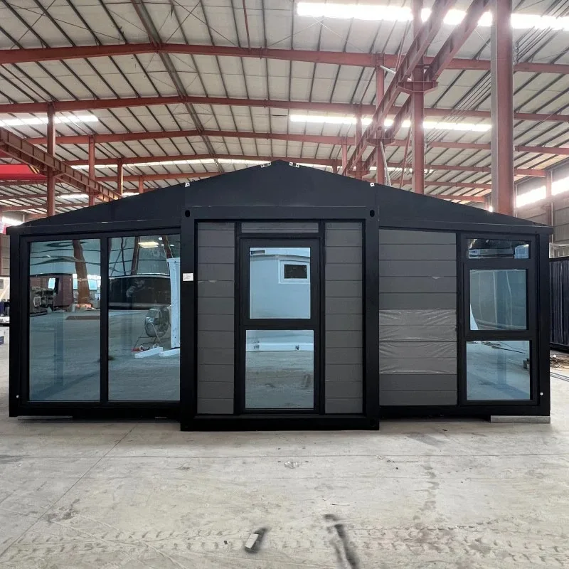 YG Customized 20ft Affordable Prefabricated House Modular Steel Structure Luxury Three Bedroom Prefab Villa Home For Residential