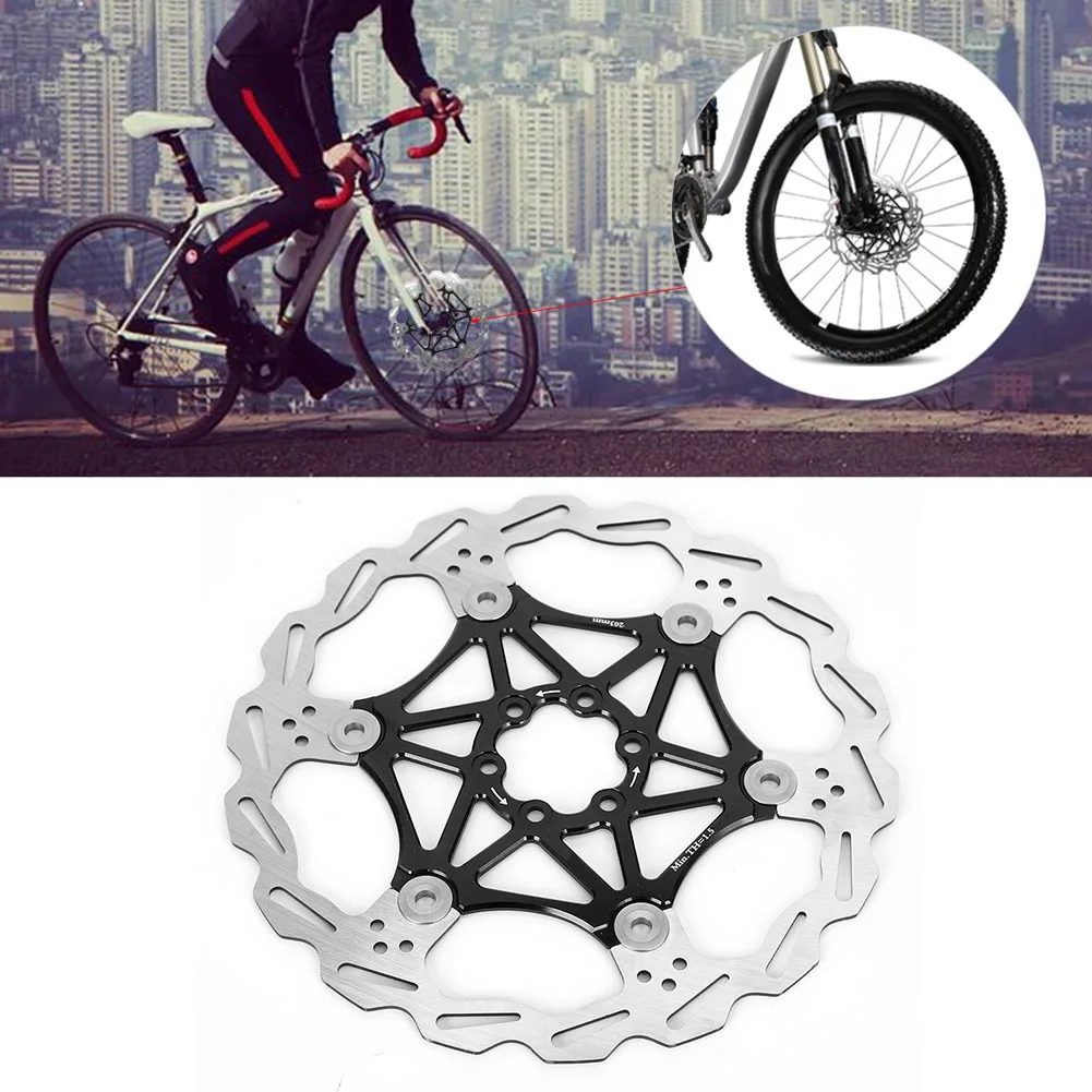 Brake Disc 160/180/203mm Mountain Bike Type Floating Brake Disc  Brake Pad Cycling Accessory Floating  Disc