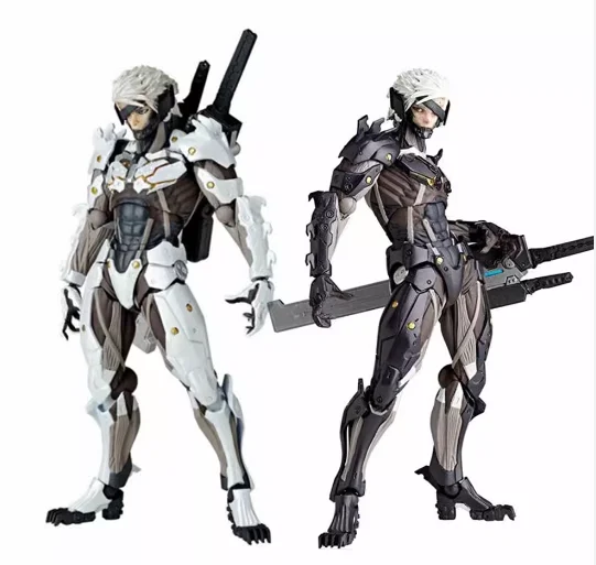 Metal Gear Rising: Revengeance Raiden Articulated Action Figures PVC brinquedos Toys