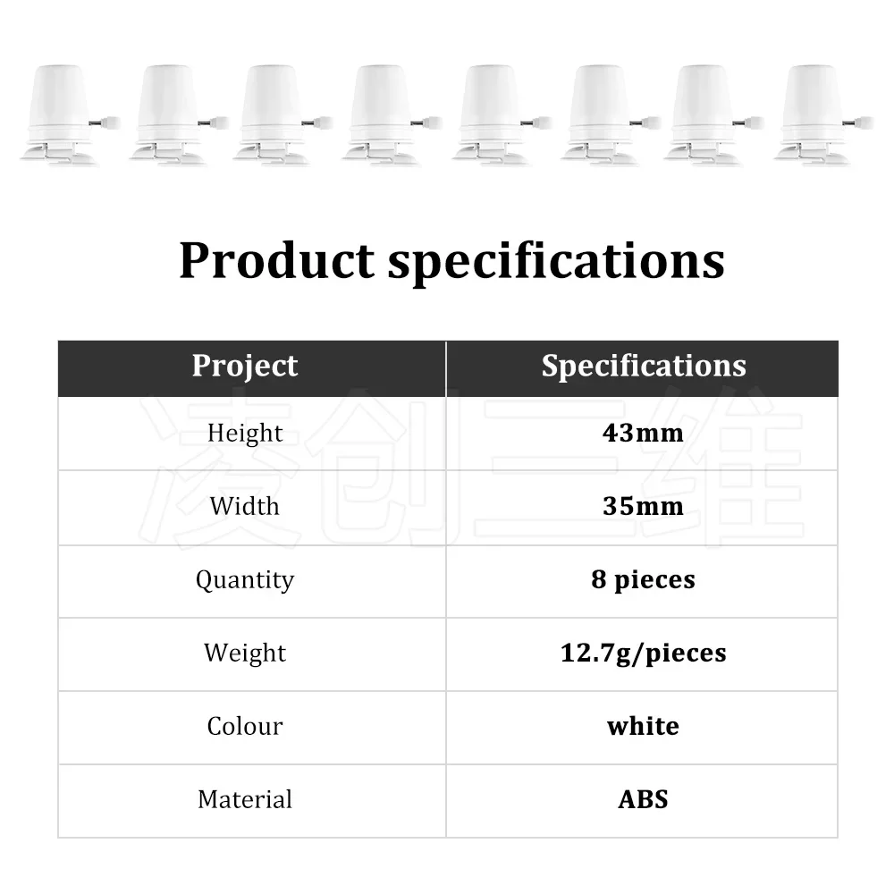 For Bambu Lab Clockwork self-propelled movement DIY Parts Decoration Accessories MD001 3D printer