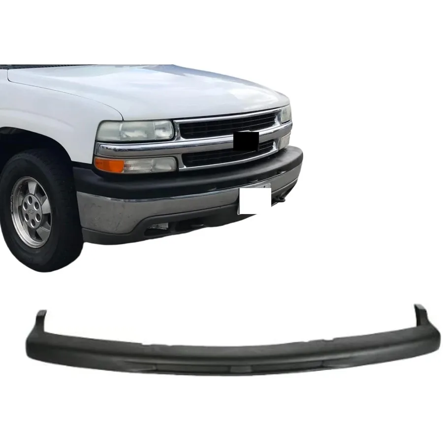 Copertura superiore paraurti anteriore nera compatibile con Chevrolet Silverado 1500 2500 3500 1999-2002 Suburban Tahoe 2000-2006 GM1051103