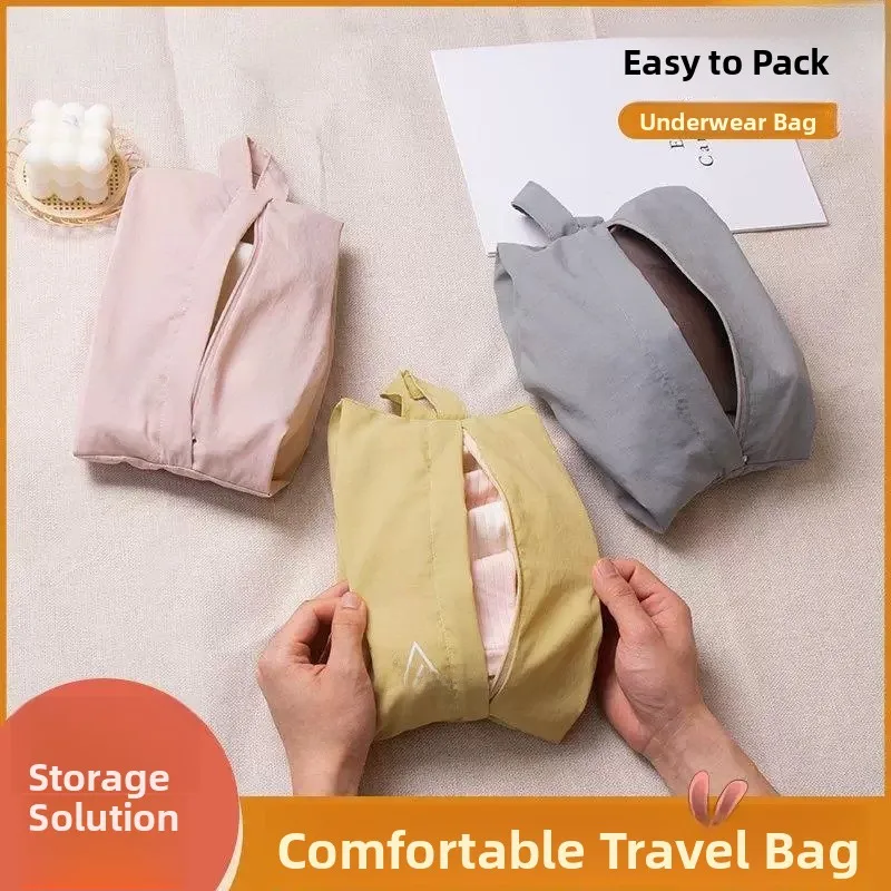 Travel Portable Underwear Socks Lingerie Sorting Storage Bag Waterproof Clothing Organizer Bag for Suitcase ABEYINUOR