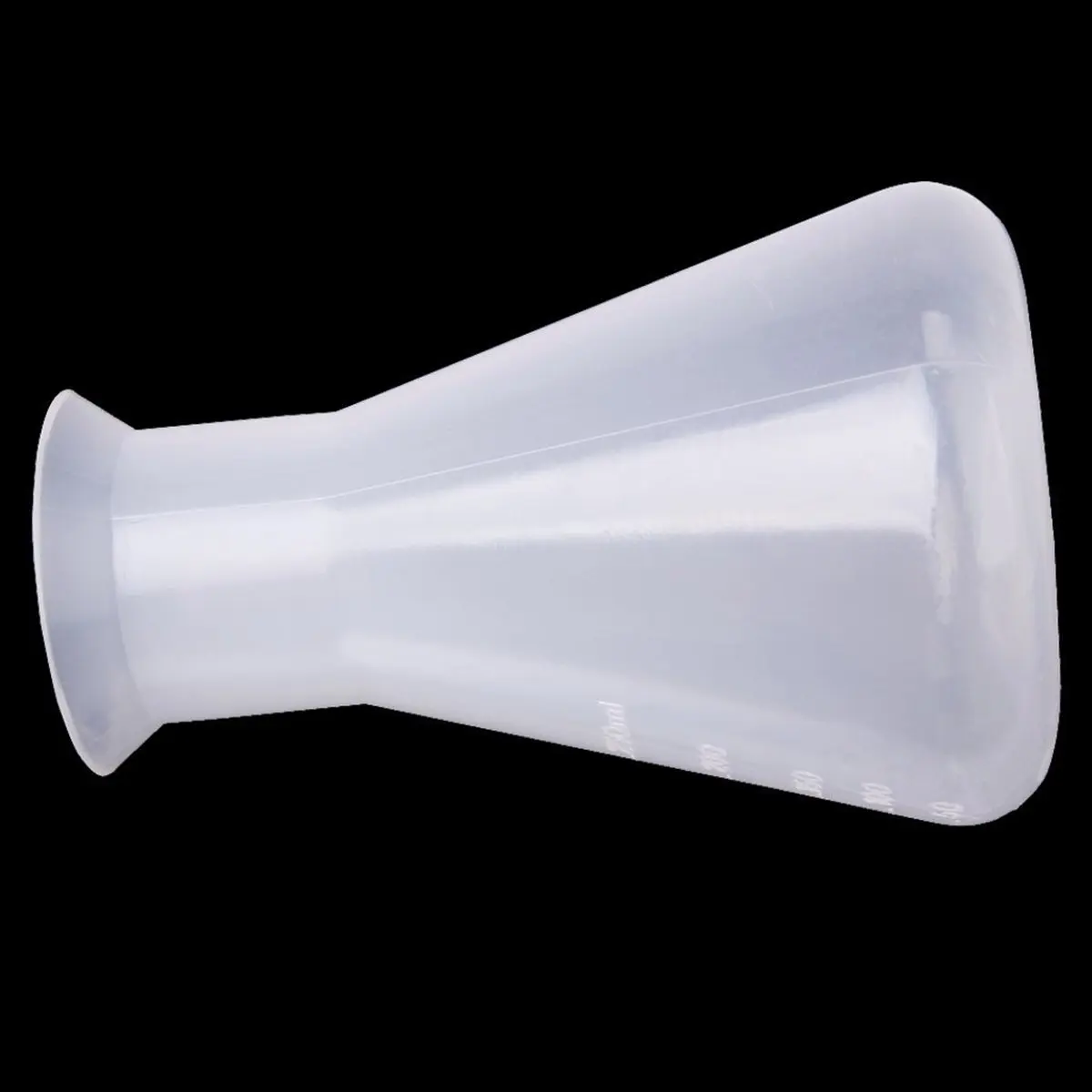 *N21R Plastic Transparent laboratory chemical Erlenmeyer flasks Container Bottle - 250 ml