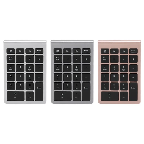 Teclado numérico Teclado inalámbrico Teclado numérico RF304 22 teclas Teclado numérico USB 2.4G Mini teclado inalámbrico con receptor