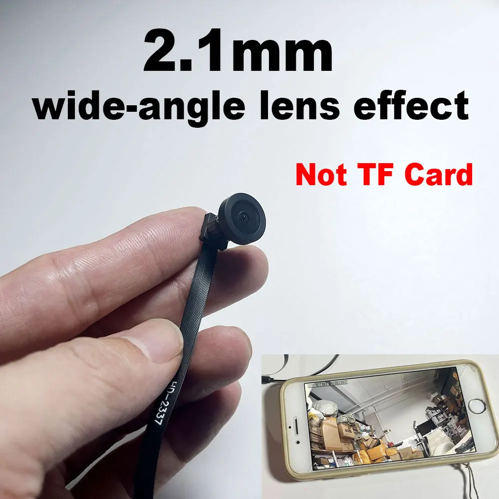 Tuya Mini WLAN-PCB-Kamera mit Weitwinkel 2,1mm 3MP für Innenräume, Onvif-kompatibel, integriertes Audio, TF-Kartensteckplatz, IPC Smart Security TUYA APP Cam
