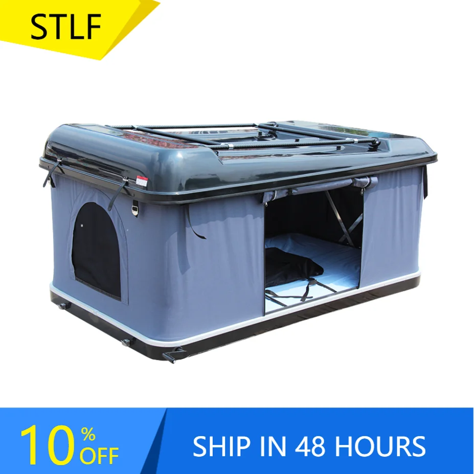 

Deren High QualitySuper Large Camping Roof Tent Hard Shell Maggiolina Roof Top Tent For Sale