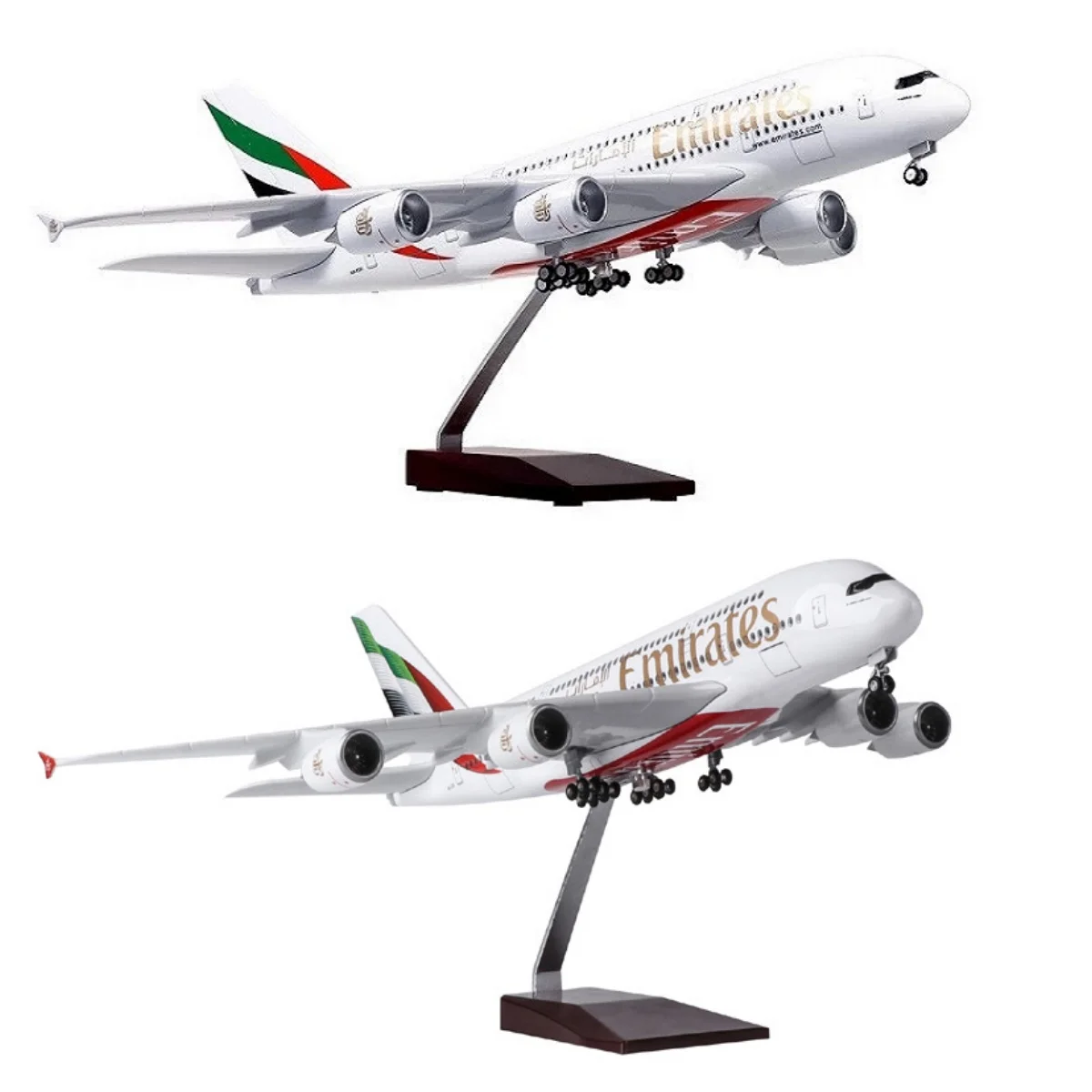 New Emirates A380 Model Plane 1/160 Scale 18 inchs Large Die-cast airplane Toy Collected Gift By Aviation