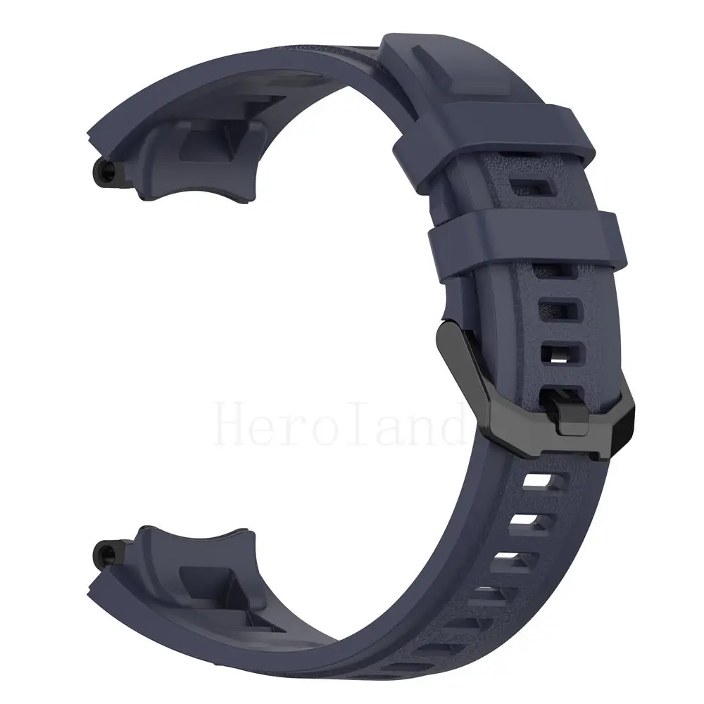 Tali Jam Tangan Silikon Fashion untuk Huami Amazfit T-rex 2 Gelang Jam Tangan Pintar Gelang Soprt untuk Sabuk Tali 2 Amazfit T Rex