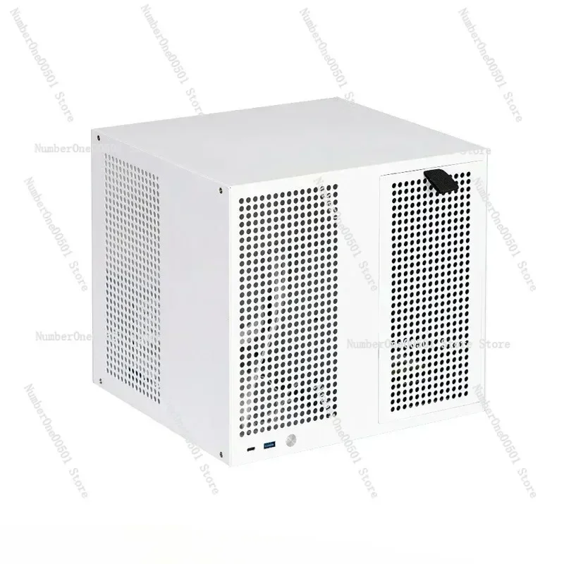 

MATX full height PCIe Qunhui AIO storage ATX power supply UNRAID Sagittarius 8-bay NAS chassis with backboard
