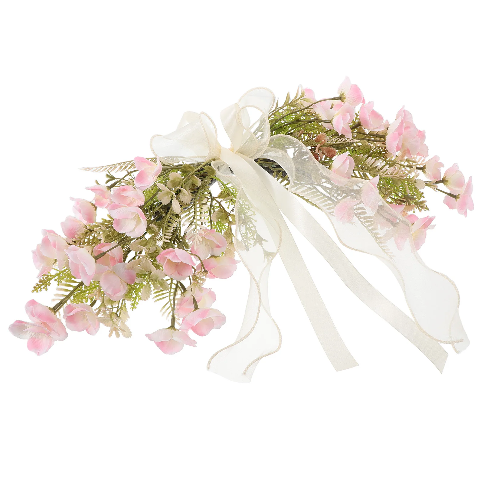 

Artificial Flower Wreath Faux Arch Floral Swag Wedding Holiday Front Door Spring Floral Garland Indoor Outdoor