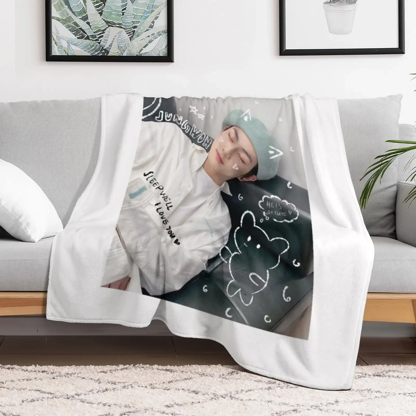 jungwon Throw Blanket Bed covers warm for winter Blankets