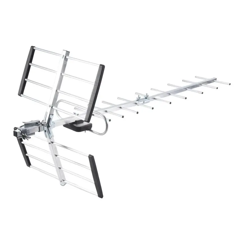 High-Definition Outdoor Digital TV Antenna, 200 Mile Long Range for Attic/Roof, Free 4K Channels