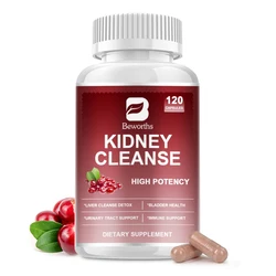 BEWORTHS Cranberry Astragalus Root Extract Kidney Cleanse Capsule Liver Cleanse Detox Bladder and Urinary Tract Health