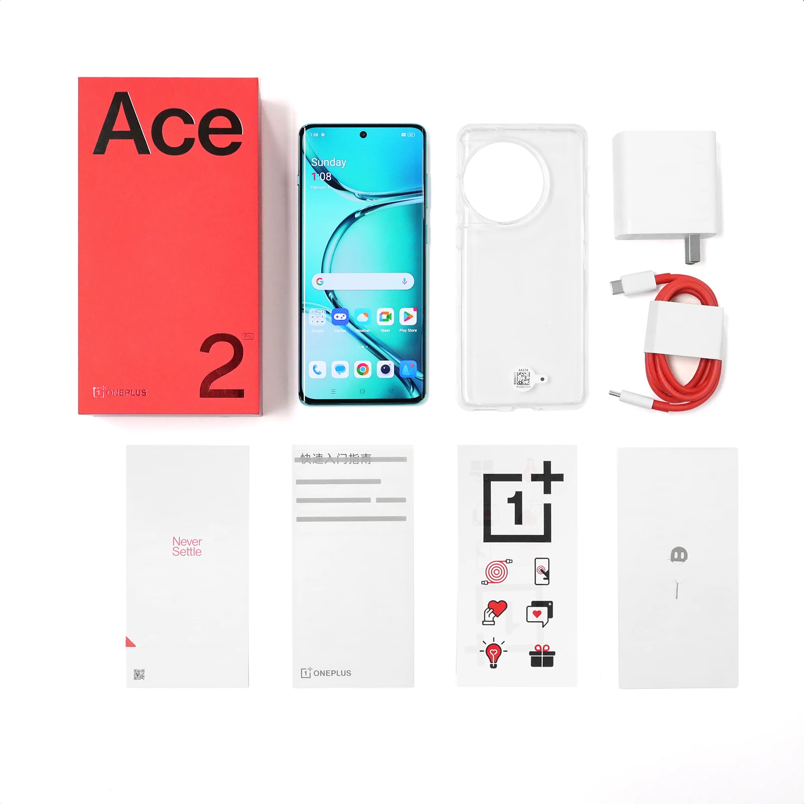 CN Version Oneplus ACE 2 Pro 5G Snapdragon 8 Gen 2 6.74'' 120Hz AMOLED Display Screen 150W SUPERVOOC Charge 5000mAh Battery