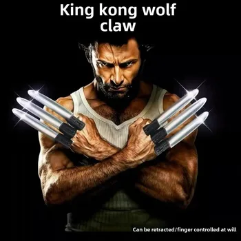 Schaalbare en multifunctionele opvouwbare mechanische klauw Wolverine klauw creatief vingertop cool decompressiespeelgoed