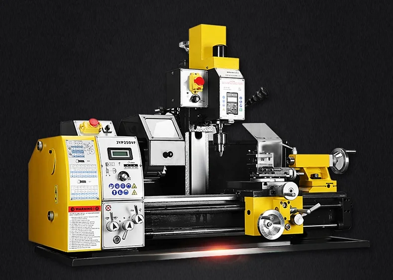 Multifunctional small milling machine lathe two-in-one