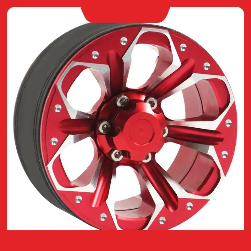 4Pcs 115G/Pcs Heavy Duty 1.9 Beadlock Wheel Rim Hub For 1/10 RC Crawler Car Axial SCX10 Traxxas TRX4 RC4WD D90 VS4-10