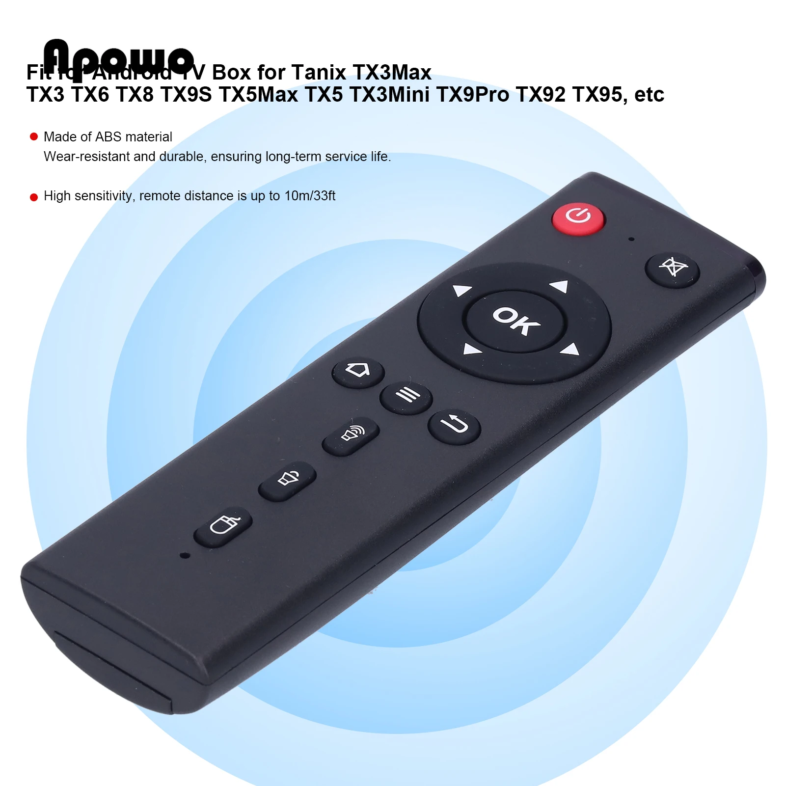 Universal Wireless Remote Control Replacement Controller For Android TV Box TX3mini TX3 Pro TX6mini TX5 Pro TX2 TX9 TX92 TX6