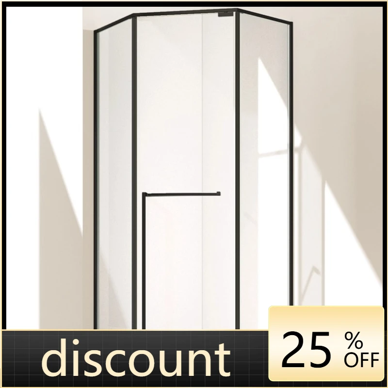 LMM shower room integrated wet and dry separation bathroom bathroom glass partition sliding door
