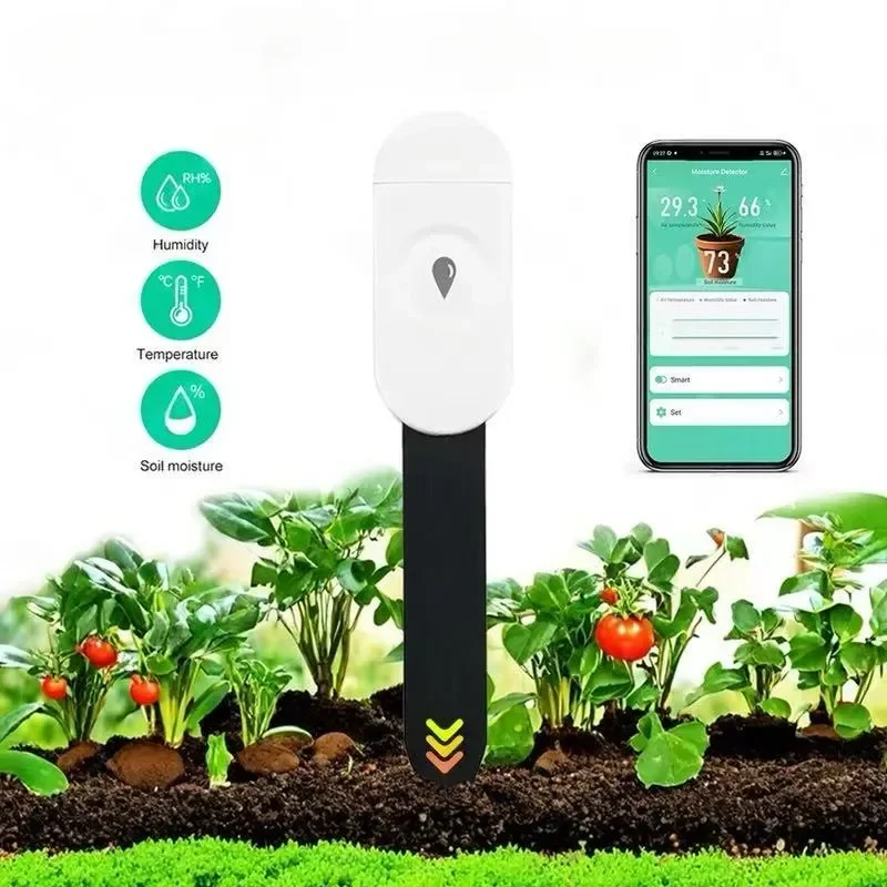 1/2Pcs Mini Soil Moisture Sensor Gardening and Lawn Moisture Meter Household Real-time Monitor Soil Sensor