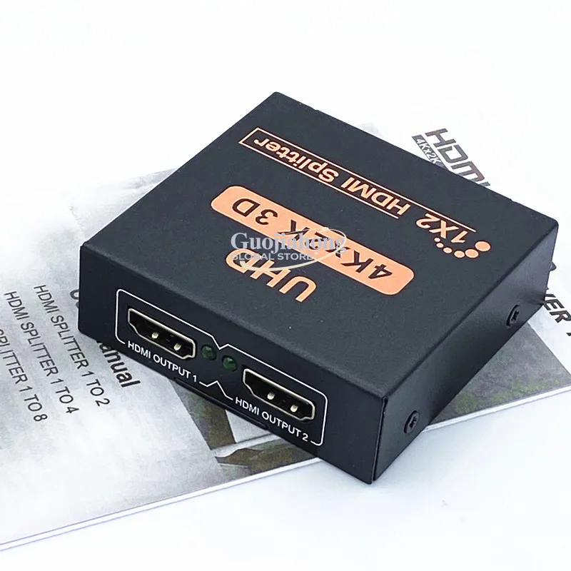 splitter 1X2 HDTV splitter 1 in 2 out UHD computer  ing   high definition 4K2K