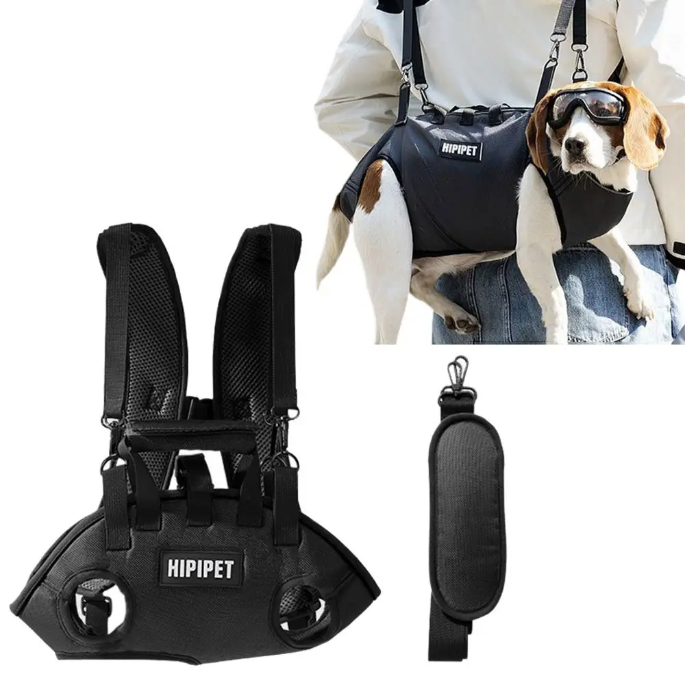 

Breathable Pet Outing Backpack Full Support Adjustable Strap Dogs Sling Carrier Hands-Free Comfortable Four Legs Carrying Bag