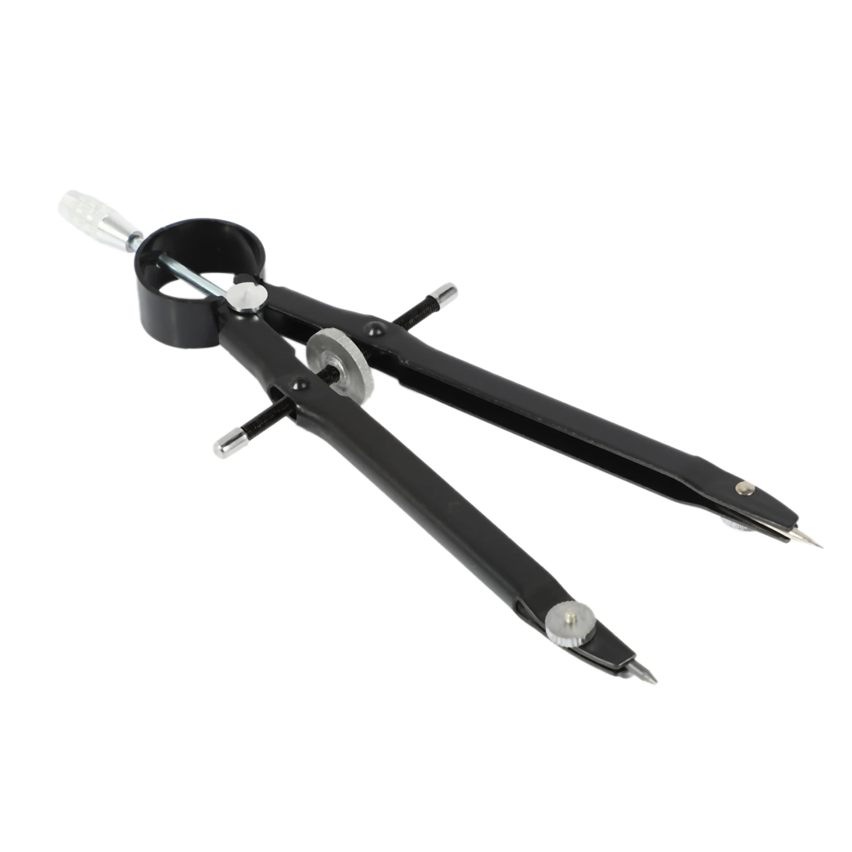 Boussole professionnelle, ensemble de géométrie de boussole avec serrure, boussole de maths et de précision, métal et durable pour solides et avions