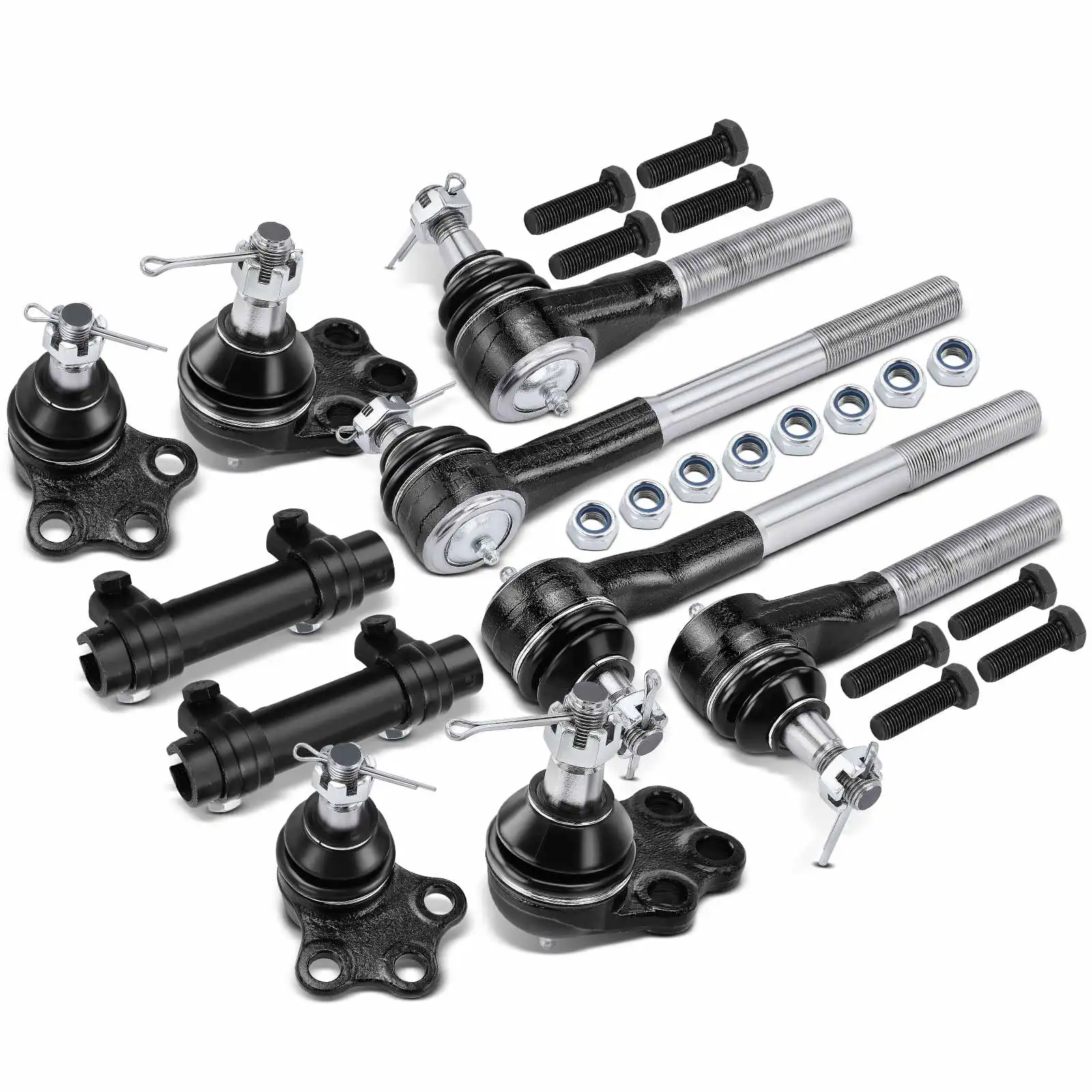 A-Premium 10x Inner & Outer Tie Rod End Front Ball Joint for Dodge Ram 1500 2000-2001