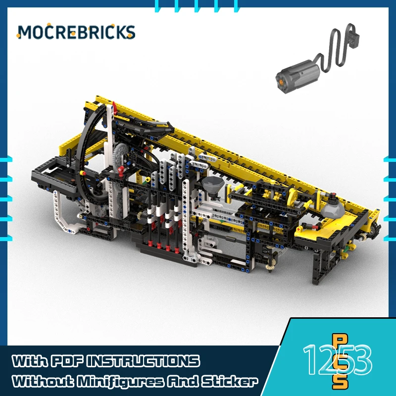 

GBC Waning Moon Crescent LOOP DIY Model Module Assemble Creative Building Blocks Technology Bricks Creative Toys Xmas Gifts