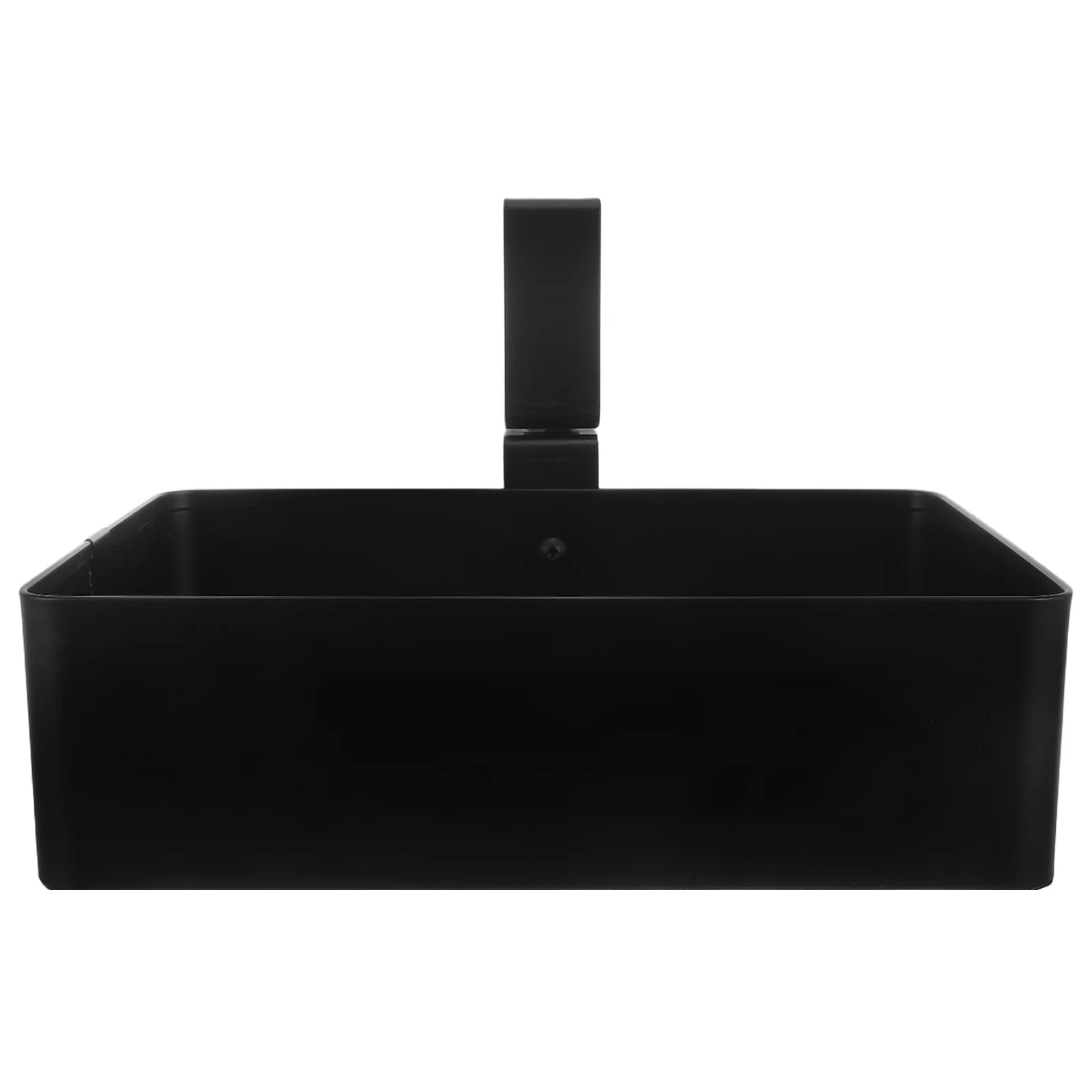 

Rotating Metal Storage Rack Under Desk Organizer Clamp-On Hidden Storage Basket No-Drill Installation Sturdy Space-Saving