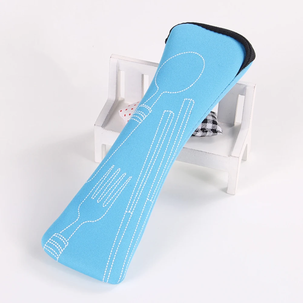 Portable Cutlery Bag Cutlery Bag Cutlery Bag Travel Packaging Storage Box Cutlery Picnic Fork Spoon Bag