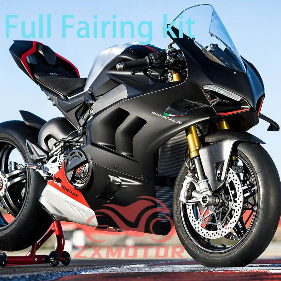 

V4 21 22 100% Fit Fairings for DUCATI Panigale V4S 2021 2022 Complete Body Plastics Set Bodywor Covers Fairing Kit