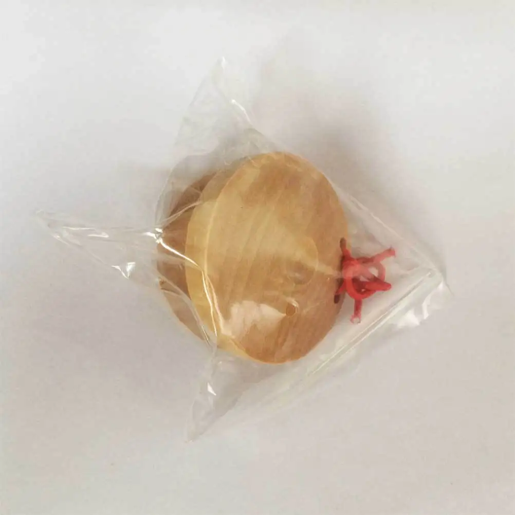 

4pcs Wooden Castanets Animal Shape Finger Percussion Kids Music For Early Education Smooth Non-Toxic Hand-Eye Coordination