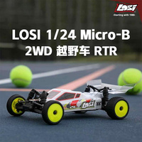 LOSI 1/24 Micro-B 2WD Buggy Remote Control Electric Two-Wheel Drive Off-Road Vehicle Remote Control Racing RC Model Car RTR