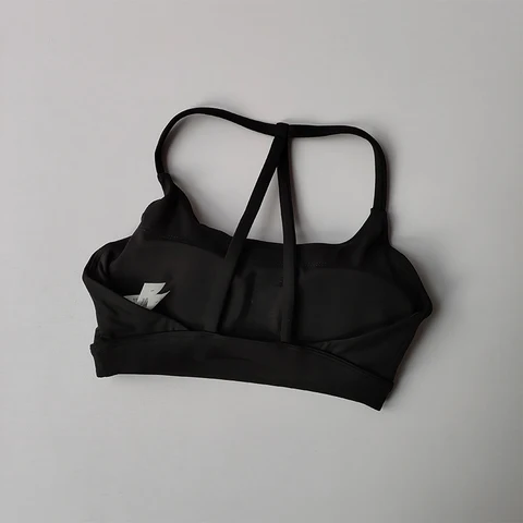 Спортивный бюстгальтер нюдовый Nylon
