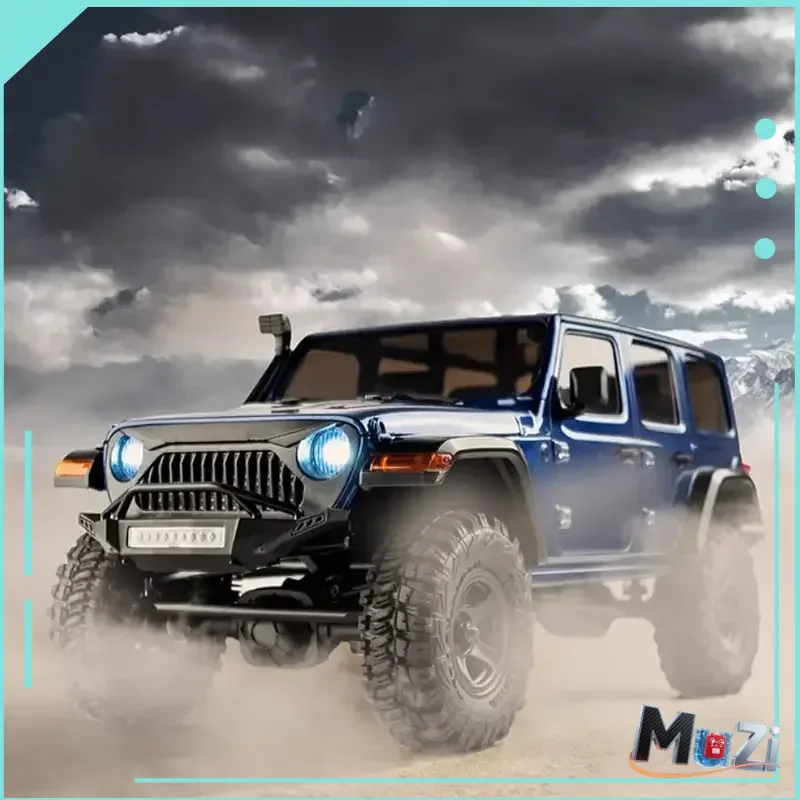 FMS EAZYRC 1:18 أرنب أحمر جديد Rc التحكم عن بعد الدفع الرباعي تسلق سيارة على الطرق الوعرة محاكاة نموذج سيارة لعبة مجسمة كهربائية