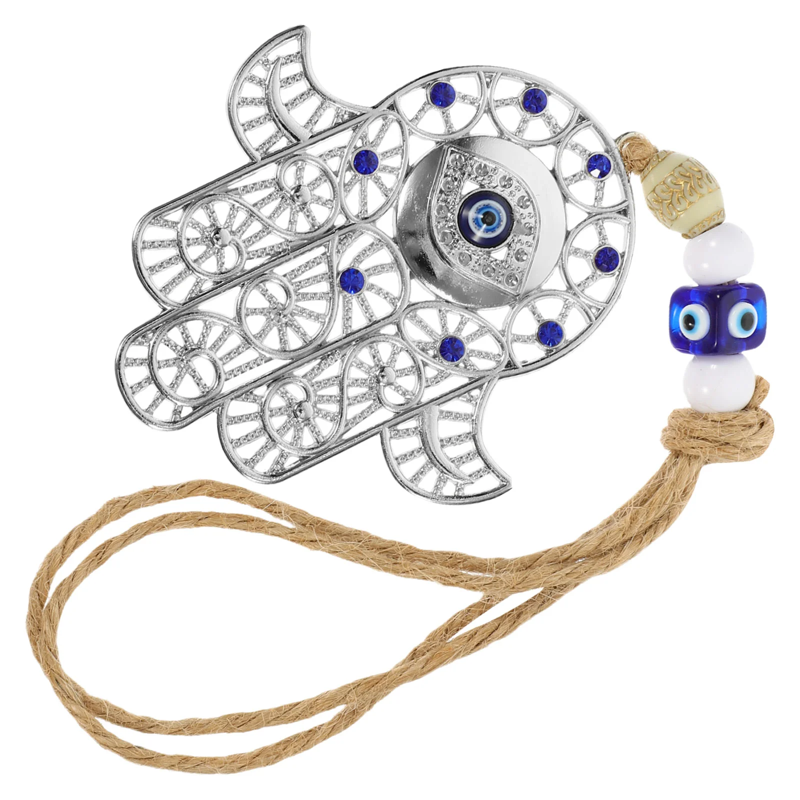 Blue Evil Eye Wall Decoration Palm Pendant Decorations Hamsa Hand Hanging Ornament