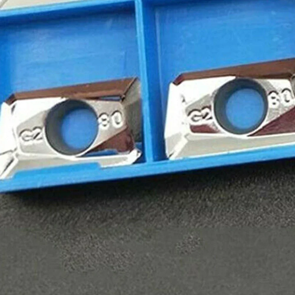 Imagem -05 - Boas Características em Ambientes Sujos 10 Unidades Apmt1604 Apgt1604pdfrg2ma H01 Cnc Pastilhas de Fresagem de Carboneto para Alumínio