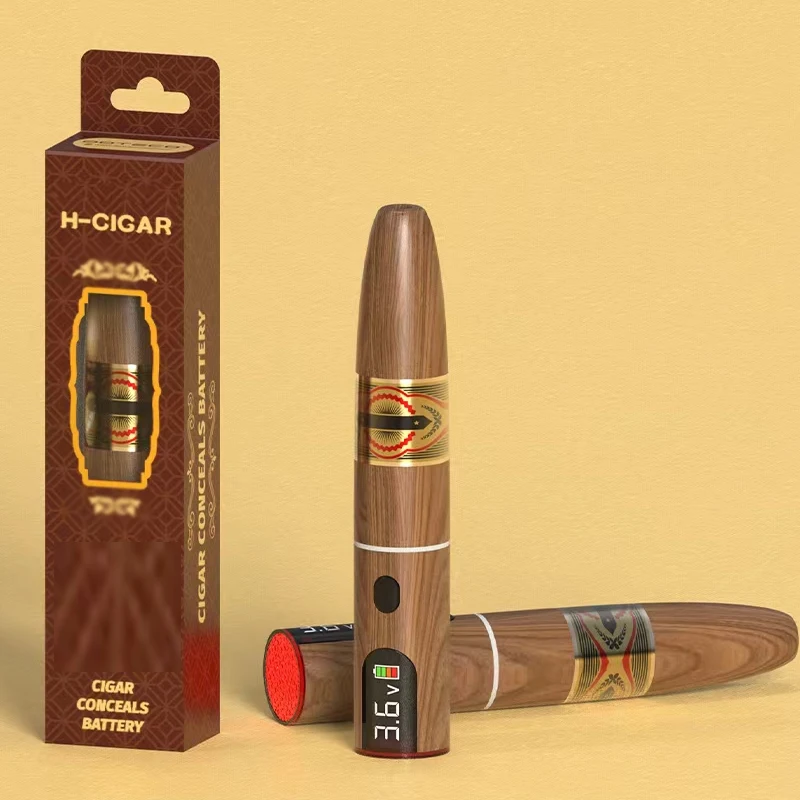 Original DOTECO H-Cigar Vaporizer Mod 400mah Battery Conceals Cartridge Voltage 1.8/2.4/3.0/3.6/4.2V for 510 Thread Cart E-Cig