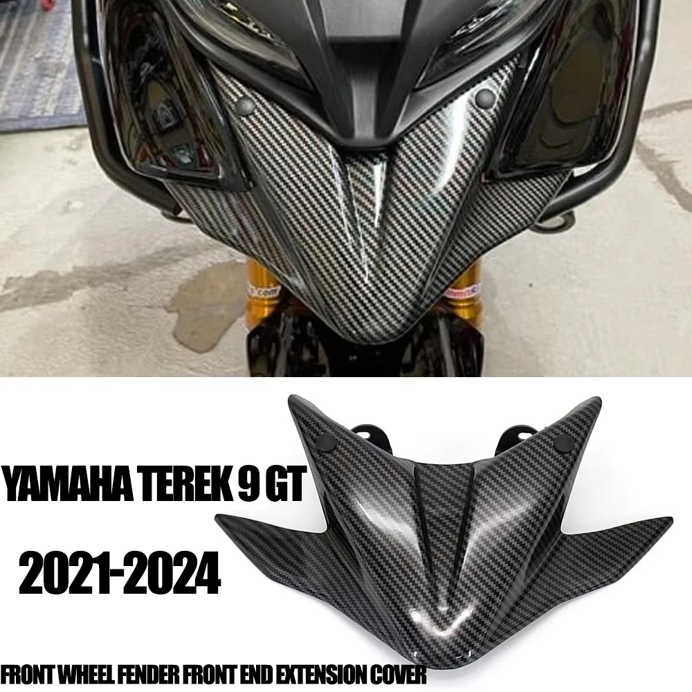 

For Yamaha Tracer 9 GT Tracer 9 2021-2024 Front Wheel Fender Beak Nose Cone Extension Cover Extender Cowl TRACER9 Tracer9 GT